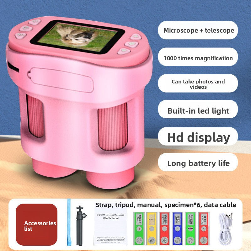 Children's Portable Digital Microscope | Fun Educational Tool