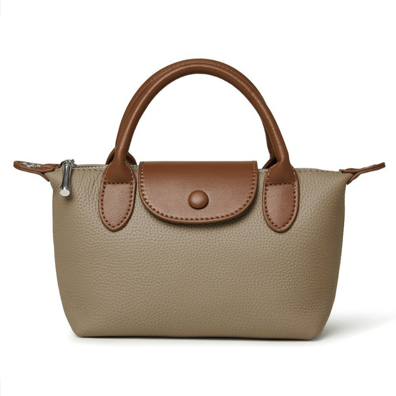 Genuine Leather Handbag | Stylish & Versatile Everyday Tote