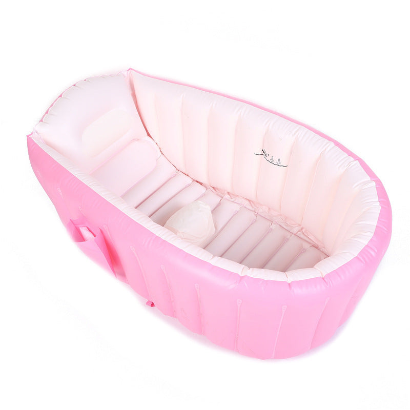 PVC Inflatable Baby Bathtub | Comfortable & Safe Bathing Fun