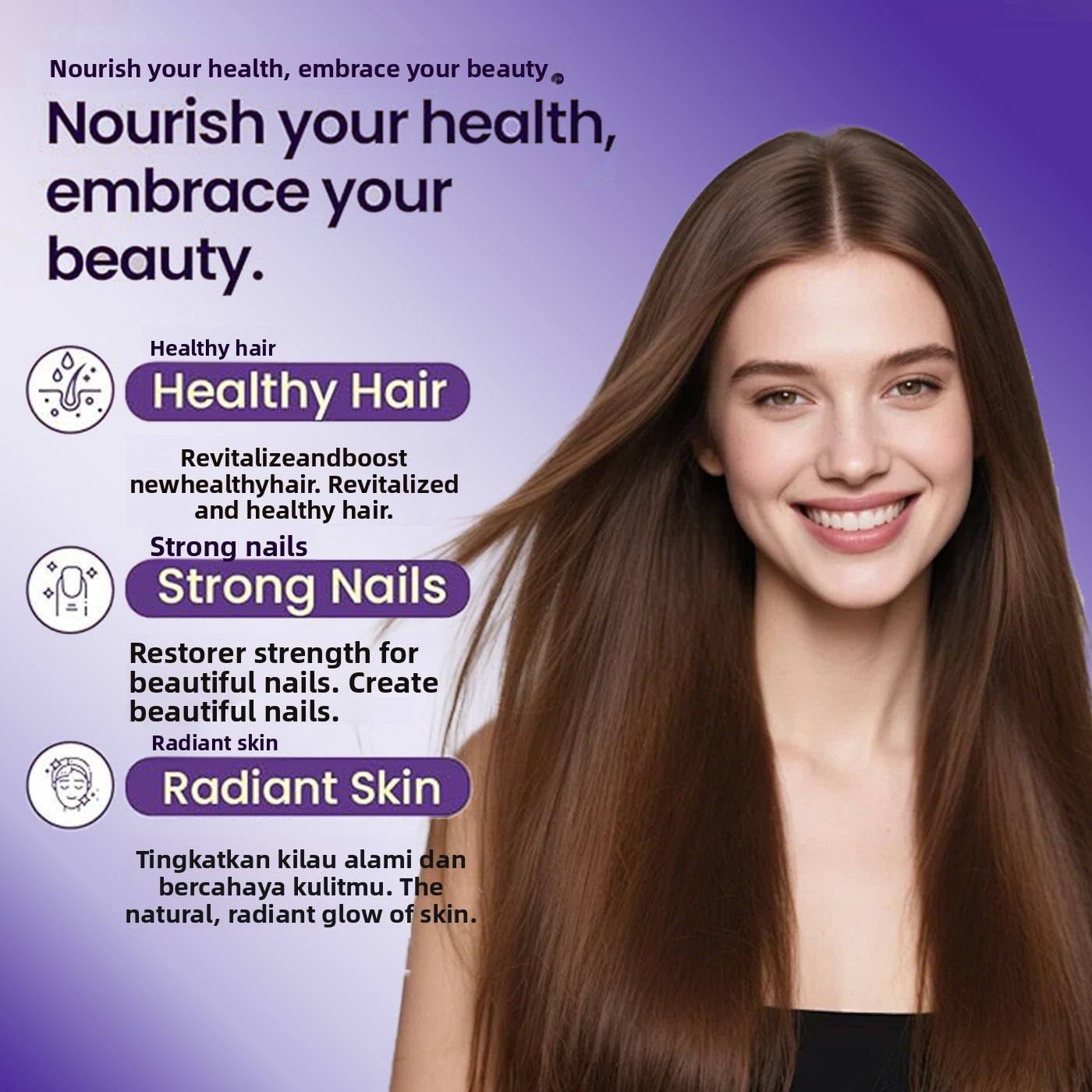 Vitamin Gummies with Biotin & NAD+ | Nutritional Support Gummies