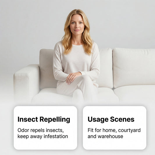 Odorless Insect Repellent Powder for Home and Garden Use