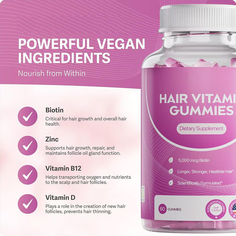 Hair Gummie Hair Vitamins | Nourish Your Hair Naturally