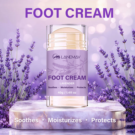 Lavender Foot Care Cream Stick | Moisturizing & Protective Relief