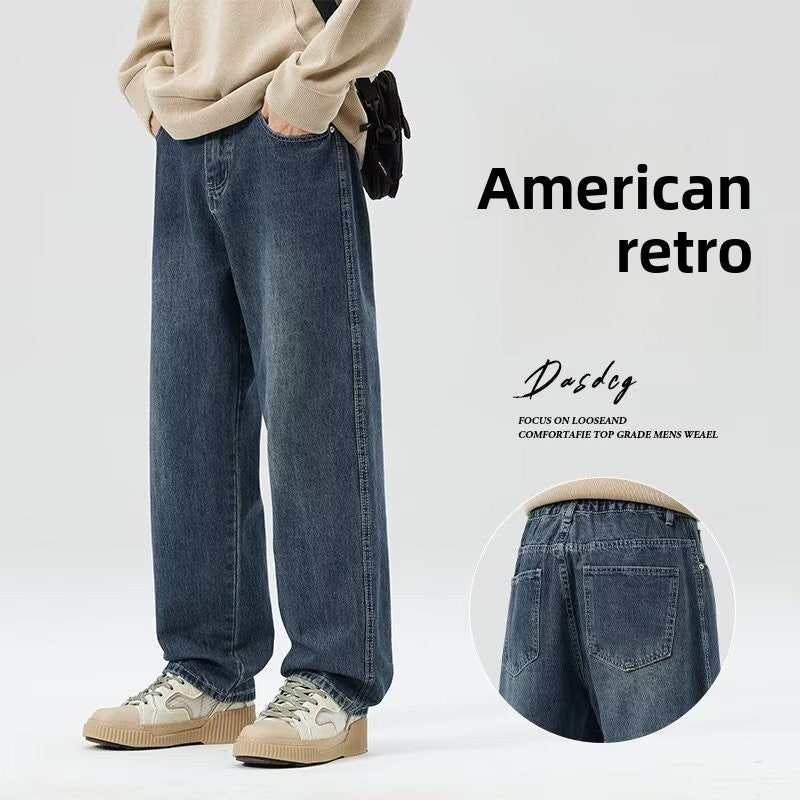 Men's Vintage Style Comfort Fit Jeans | Timeless Casual Wear
