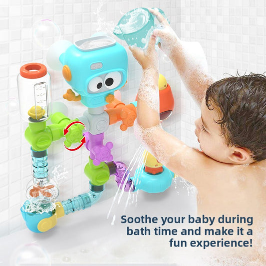 Children's Bathtime Water Play Plumbing Set | Fun Educational Toy