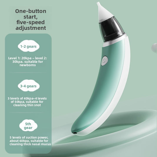 Electric Nasal Aspirator | Gentle & Efficient Infant Care