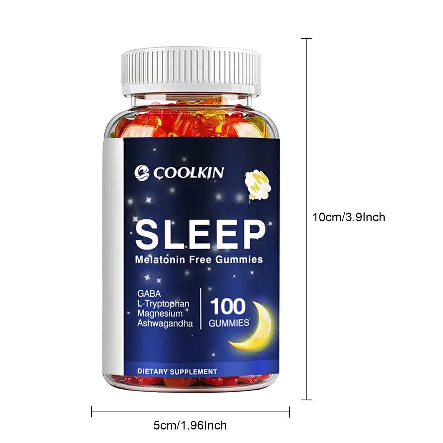 Natural Sleep Gummies with Ashwagandha & Magnesium | Stress Relief