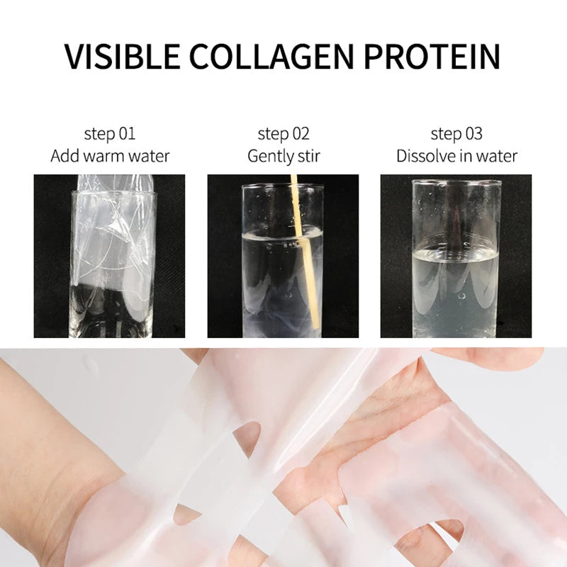 Hydrating Moisturizing Collagen Face Mask for Glowing Skin
