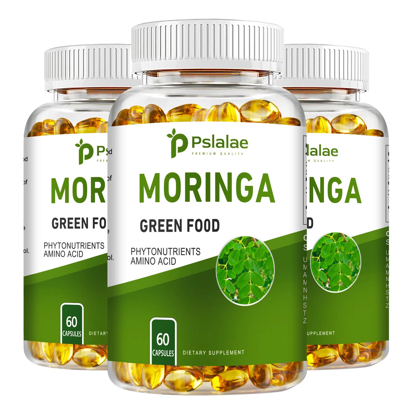 Moringa Capsules for Heart & Immune Health | 60 Count