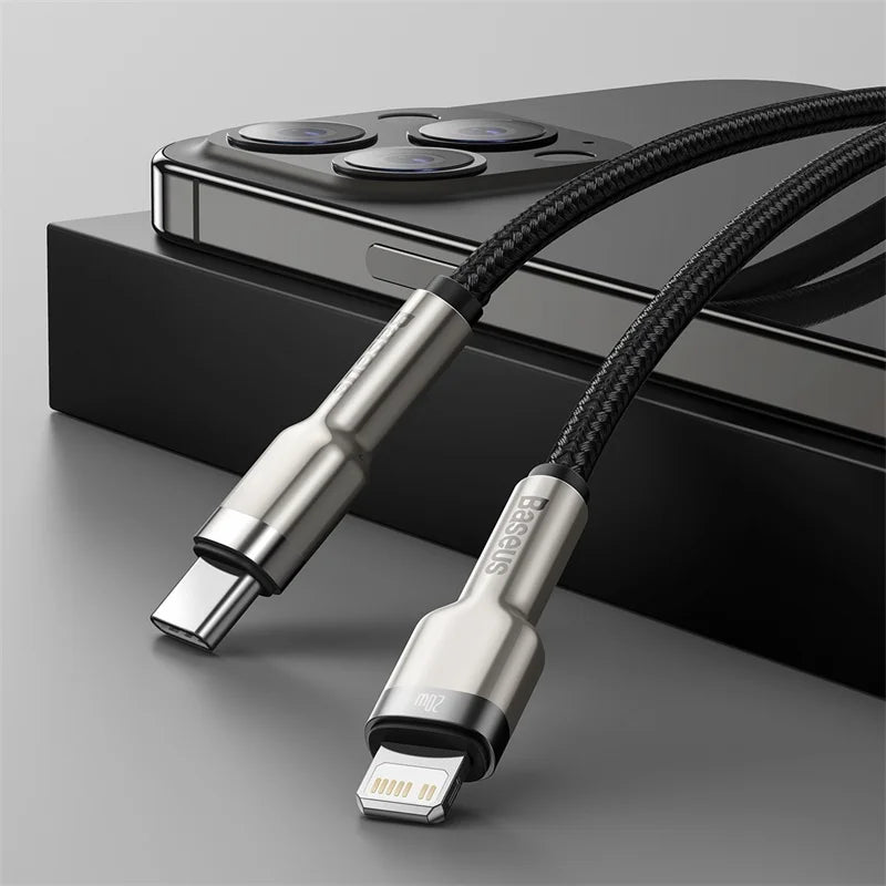 20W Fast Charging USB-C Cable for iPhone & iPad | High-Speed Data Transfer