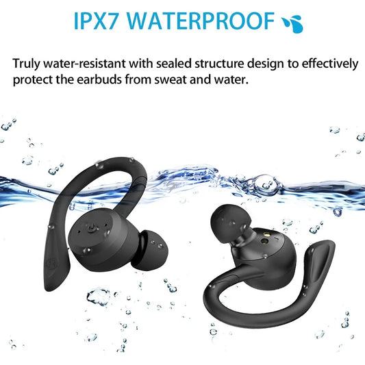 Waterproof Bluetooth Earphones | 20 Hours Playtime & Comfort Fit