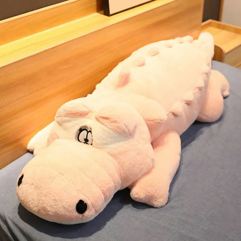 Lifelike Alligator Plush Toys | Soft Crocodile Filled Cushions