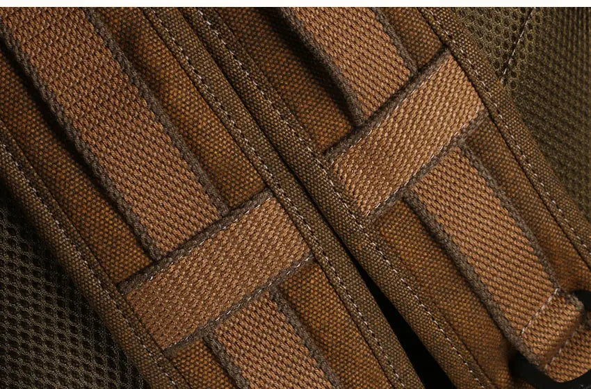 Vintage Canvas Backpack for Men & Teens | School & Travel Rucksack
