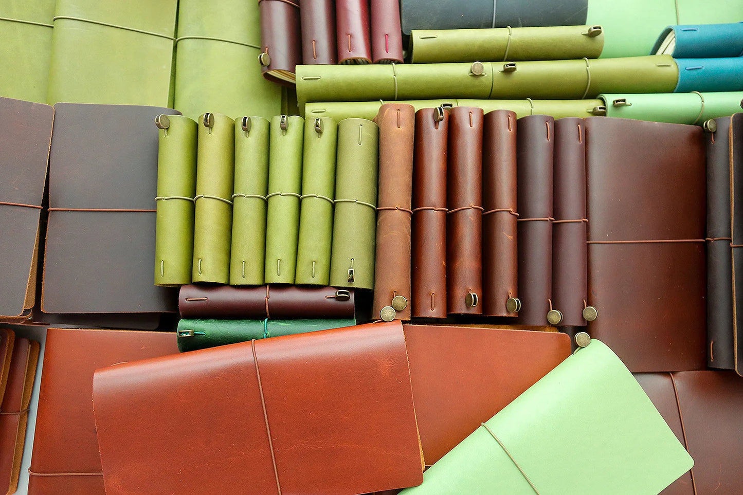 Handmade Retro Leather Cover Notebook | Travel Journal Diary