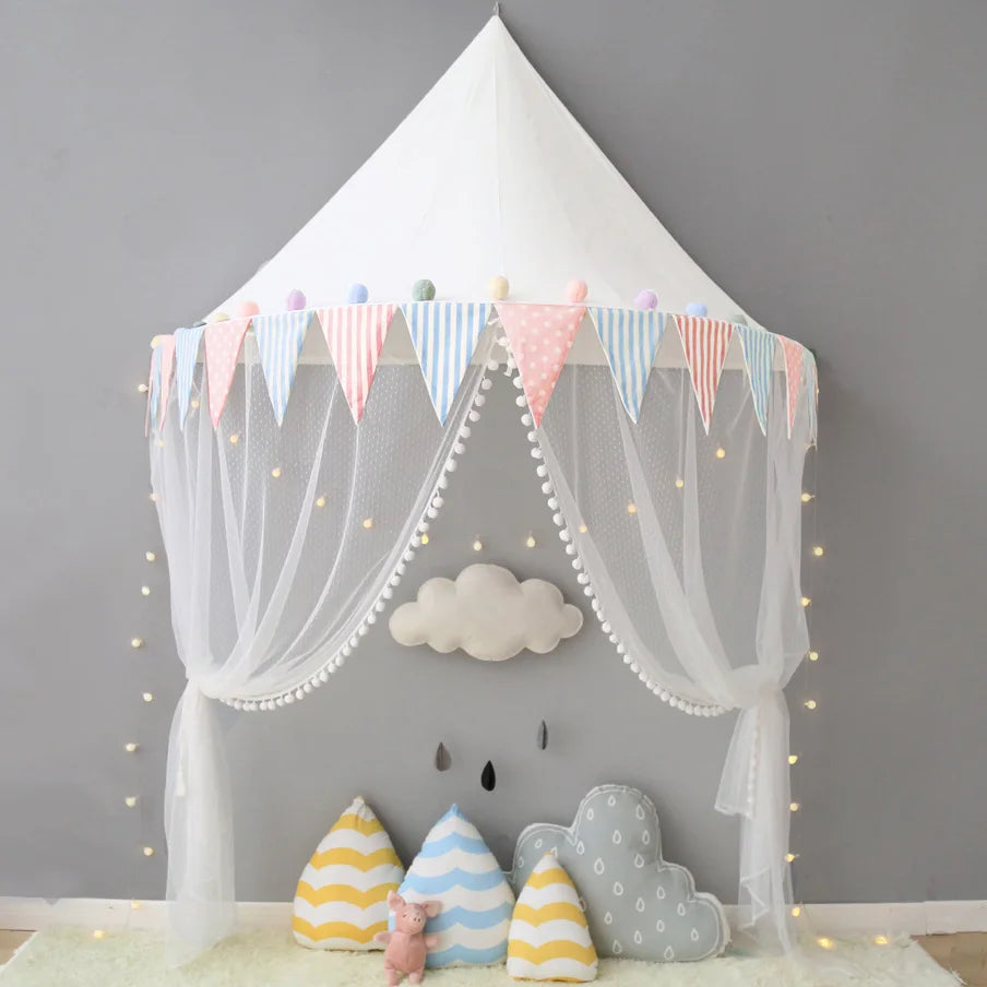 Children's Play House Castle Teepee Tent | Fun Indoor Decor