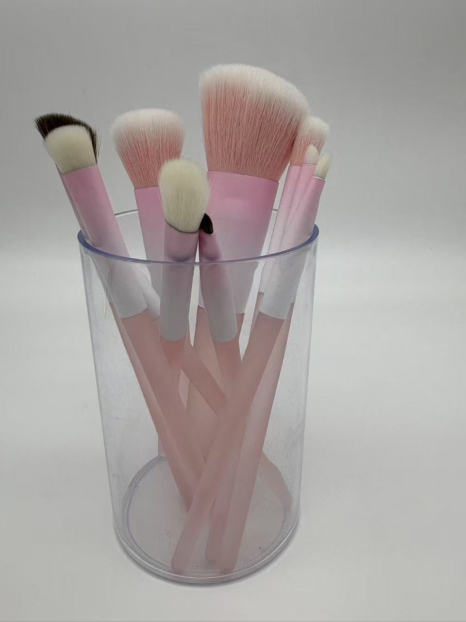 10-Piece Makeup Brush Set | Blush, Powder & Eyeshadow Brushes