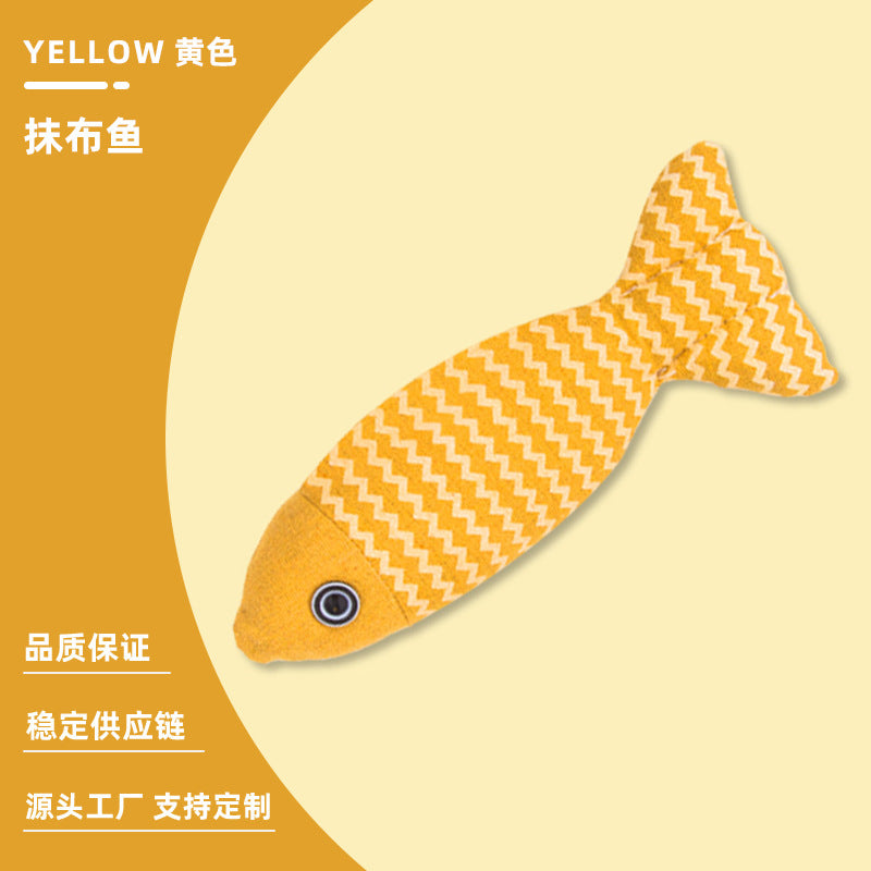 Interactive Cat Toy Fish | Teasing Mint Chew-Resistant Fun