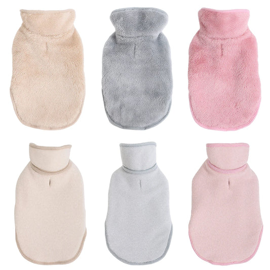 Abrigo tipo chaqueta de cuello alto reversible para gatos | Calidez invernal para mascotas