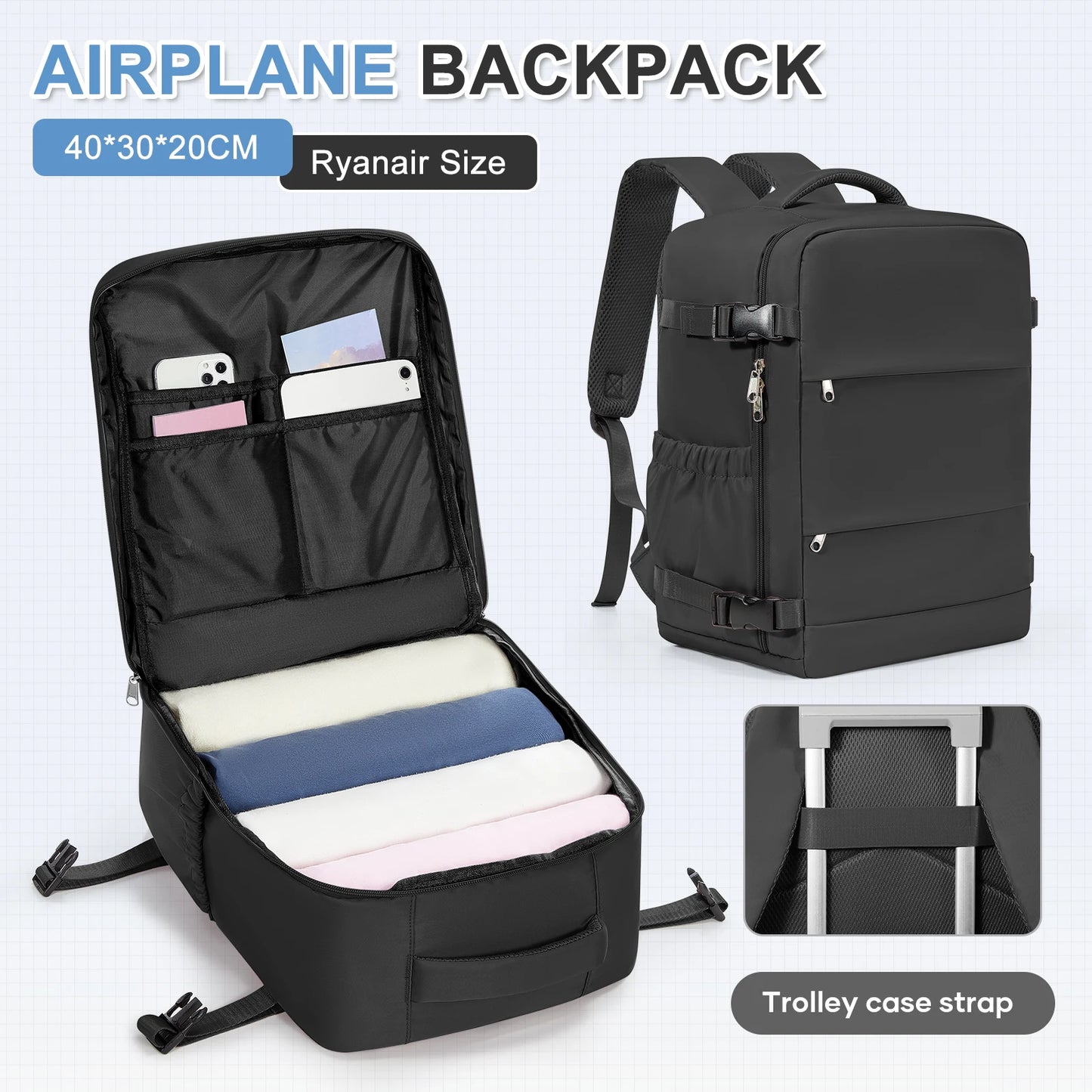 Versatile Cabin Backpack for Travel & Leisure | Unisex Design