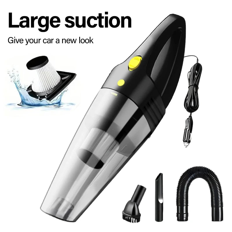 Portable Car Vacuum Cleaner | Effortless Cleaning for Your Vehicle