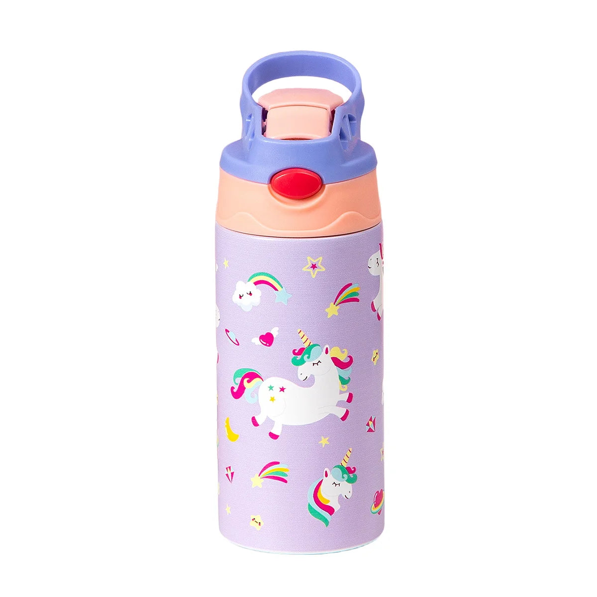 Cute Cartoon Pattern Stainless Steel Insulated Thermos Cup