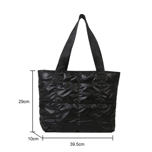 Bolso de Mano Elegante de Gran Capacidad | Bolso de Compras Acolchado Chic