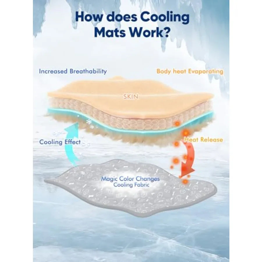 Durable Dog Cooling Mat 2.0 | Waterproof & Spacious for Extra Dogs