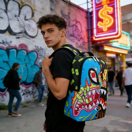 Versatile Street-Style Backpack | Large Capacity Travel Bag