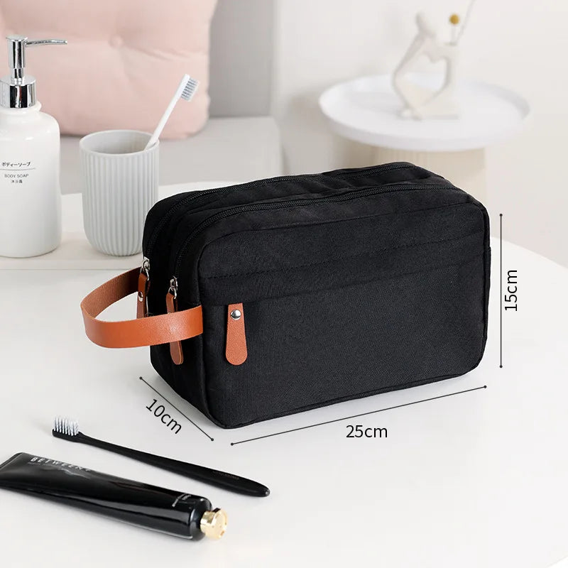 Waterproof Toiletry Bag for Men | Travel Organizer Dopp Kit