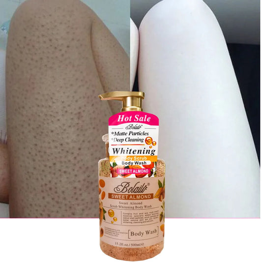 Exfoliating Almond Scrub Body Wash | Deep Clean & Moisturize