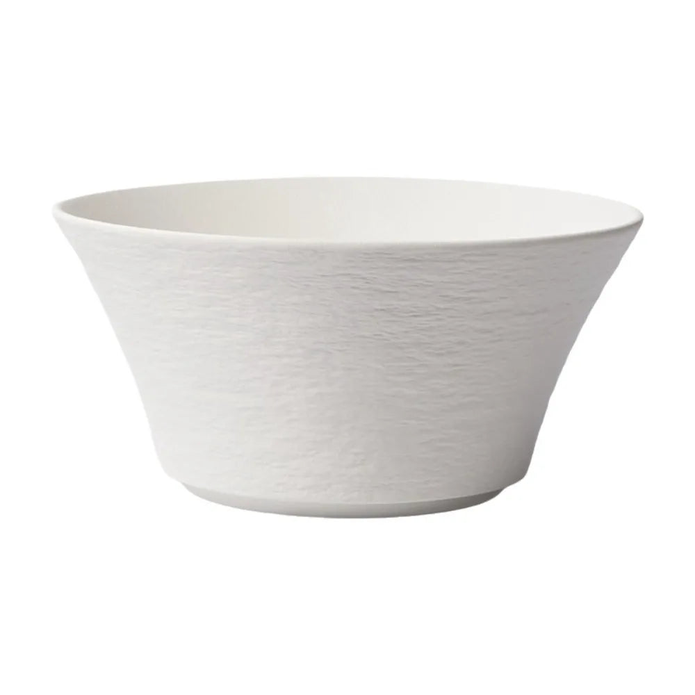 Tableware Plastic Stone Patterned Bowl Japanese-style Microwave Safe Pasta Bowl Solid Color Thick Salad Bowls Restaurant
