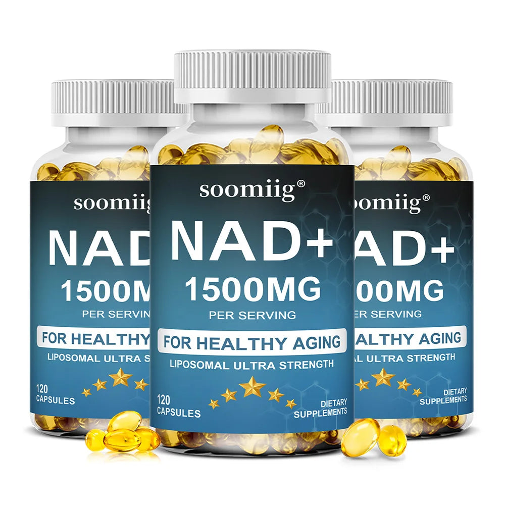 NAD+ 1500mg Capsules for Cellular Energy & Healthy Aging