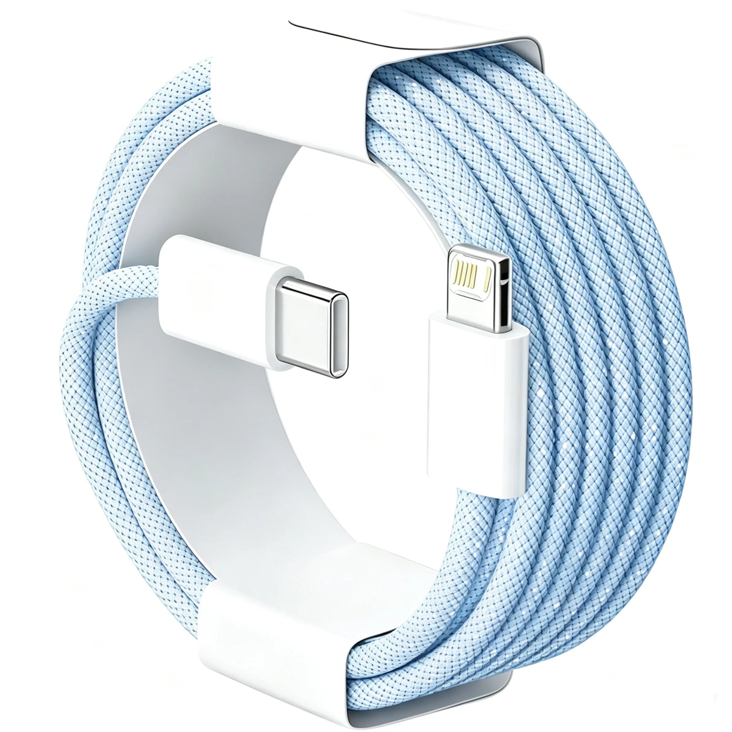 30W Fast Charge USB-C Data Cable for iPhone | Braided & Durable