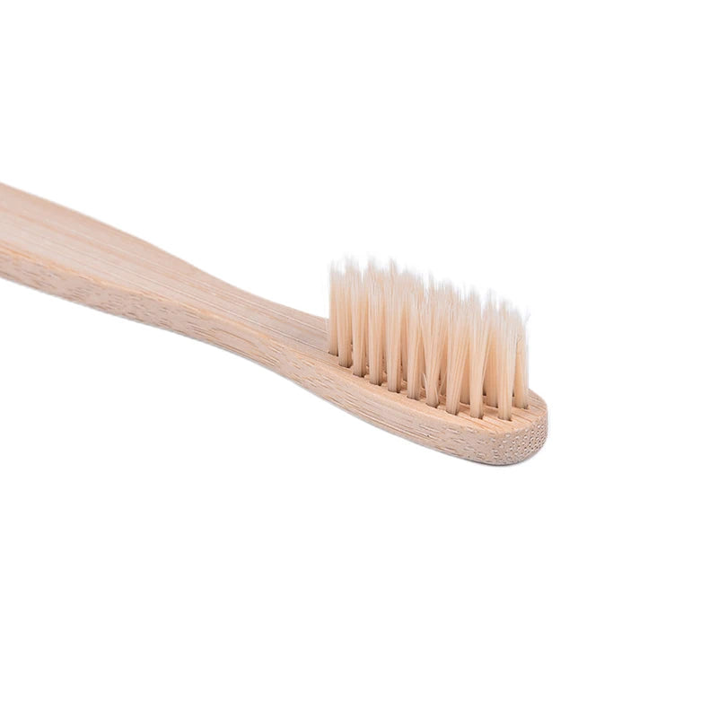 Eco-Friendly Bamboo Charcoal Toothbrush Set | 10 Pcs for Better Oral Health