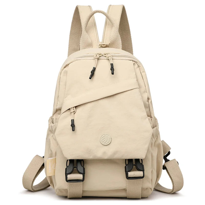 Unisex Lightweight School Backpack | Water-Resistant Nylon Bag