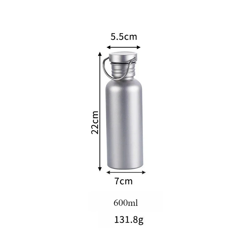 Outdoor Titanium Water Bottle | Lightweight Cycling Hydration Solutions