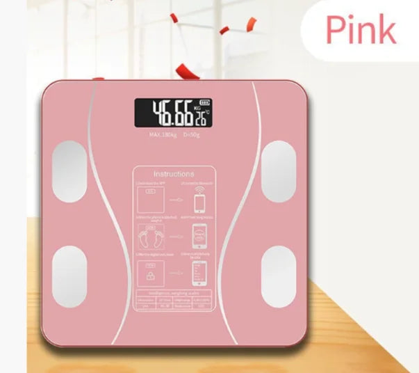 Smart Body Fat Scale, Bluetooth Weight Scale for Body Management & Fat Loss, Ultra-Precise Home Scale with Smart Mode