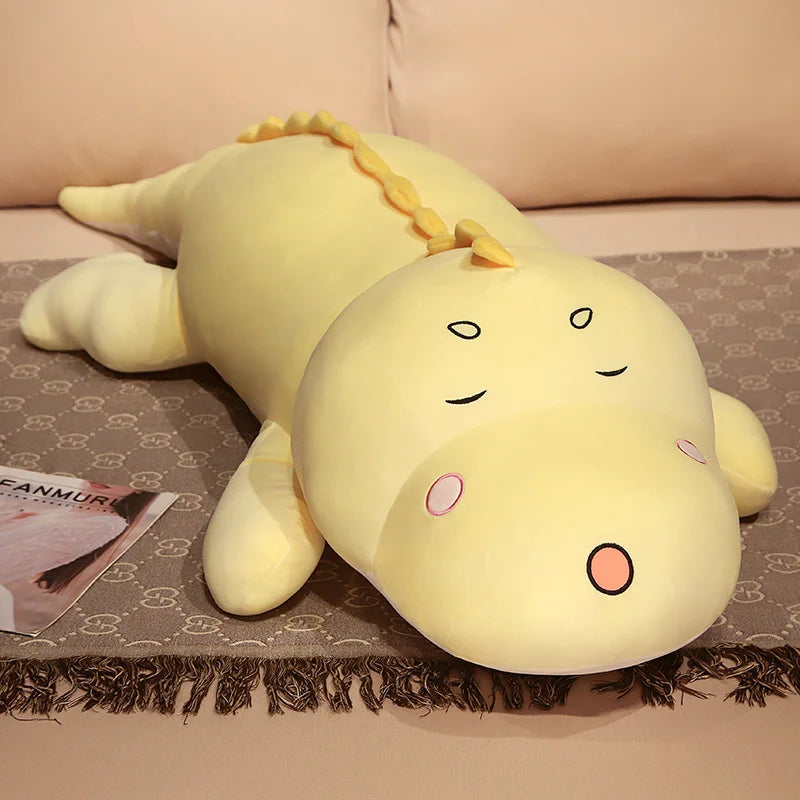 150cm Huggable Dinosaur Pillow | Soft Plush Toy for Kids