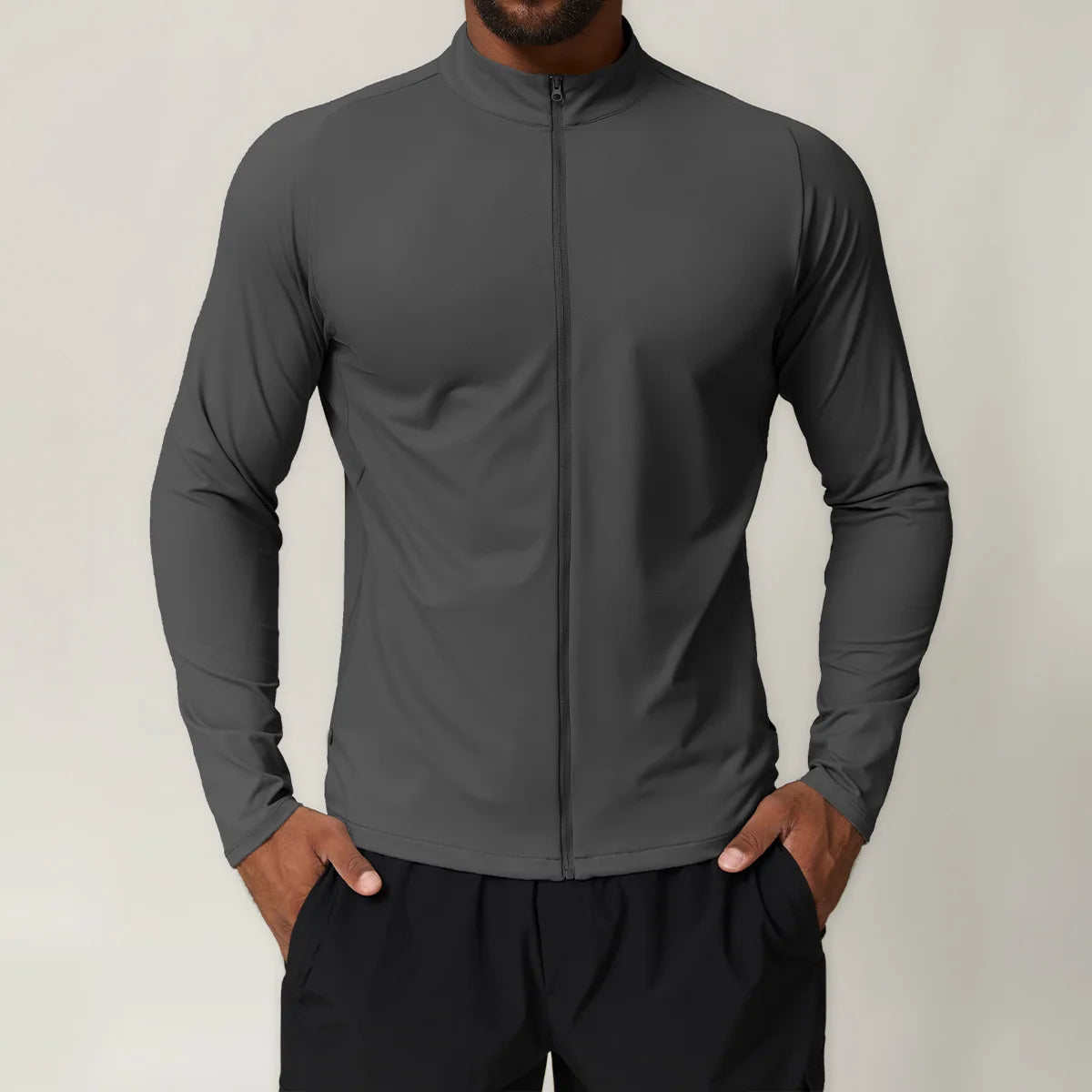Men's Versatile Warm Athletic Jacket | Stretchable & Breathable