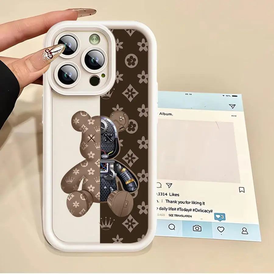 Cute TPU Soft Phone Case for iPhone | Fashionable and Protective