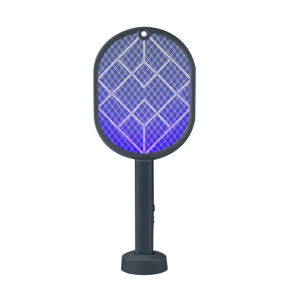 2-in-1 Electric Mosquito Swatter | USB Rechargeable Bug Zapper