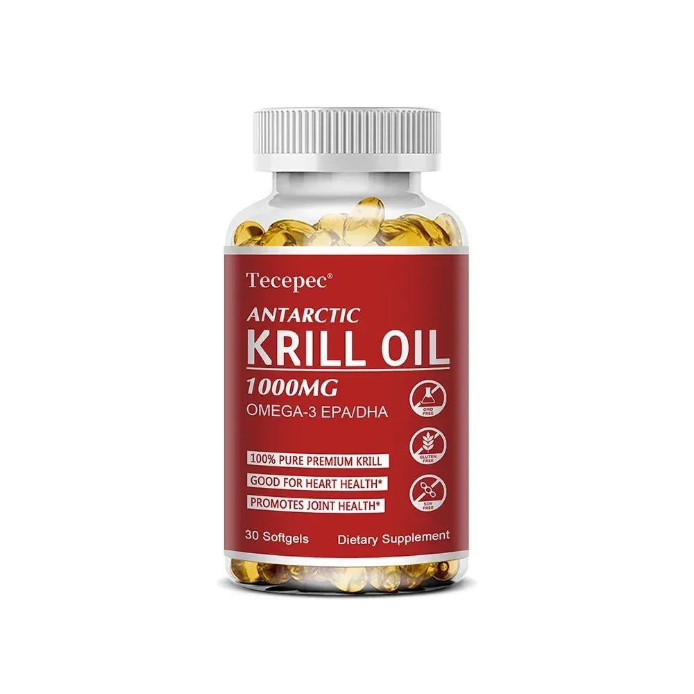 Antarctic Krill Oil Capsules | Omega-3 for Joint & Heart Health