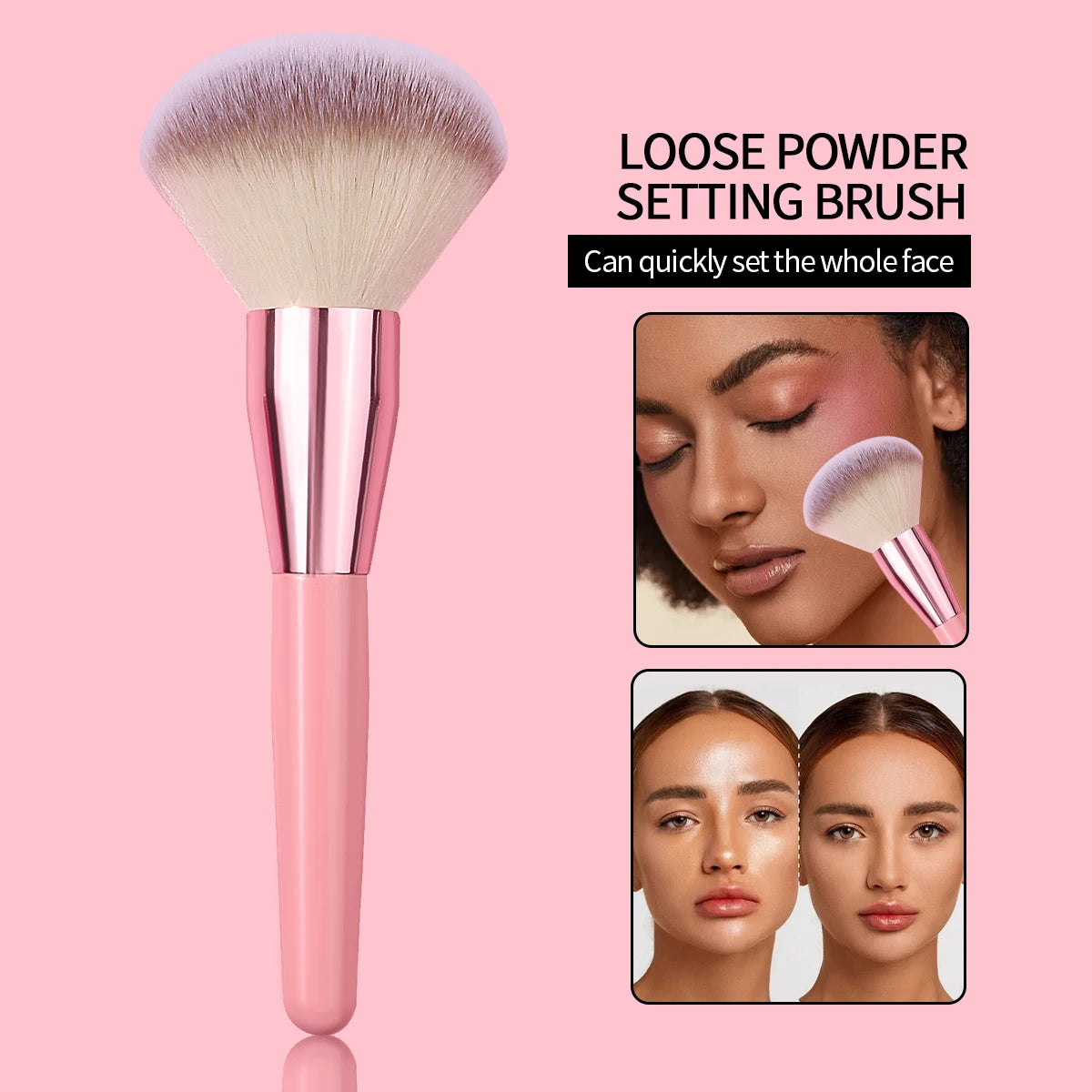 Ultra Large Loose Powder Brush | High-End Makeup Tool