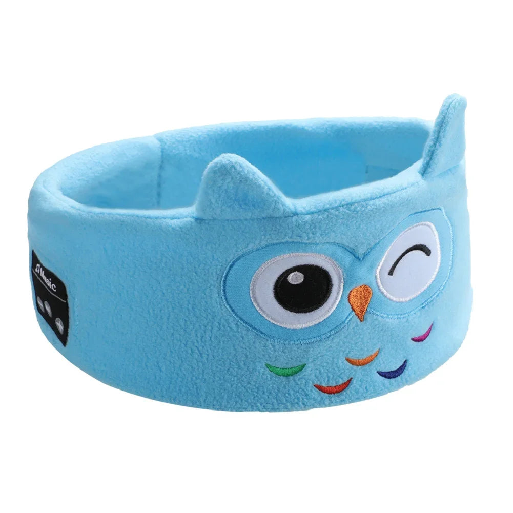 Wireless Over Ear Headband Headphones for Kids | Sleep & Travel Comfort