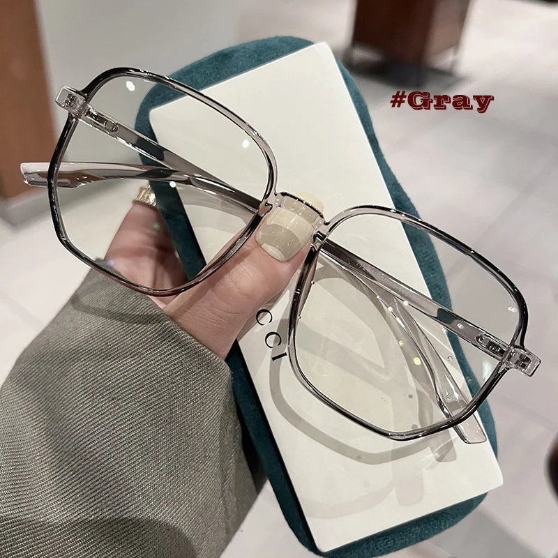 Ultra Light Trendy Square Frame Eyeglasses for Men & Women