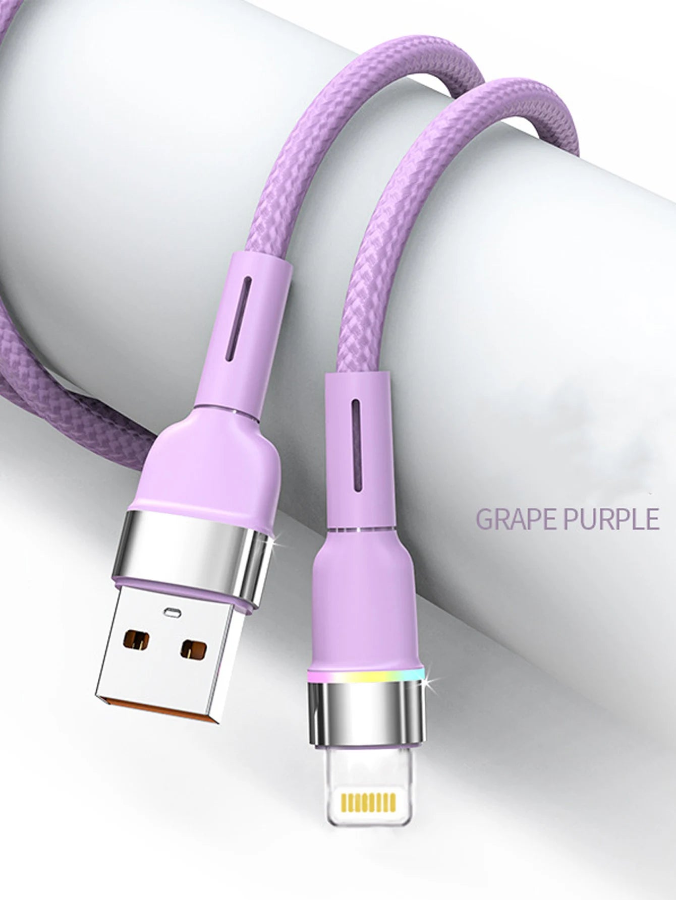 LED Fast Charging USB Cable for iPhone and iPad Devices