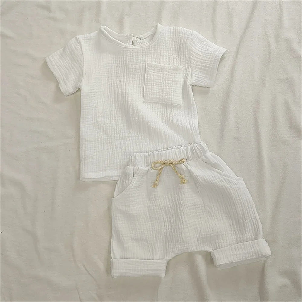Cotton Infant Outfit Set | Soft Clothes for Newborns & Toddlers
