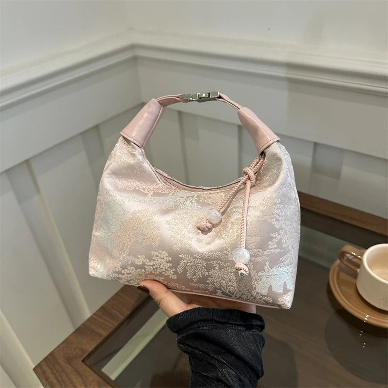Elegant Fine Embroidery Ladies Handbags | Stylish Summer Crossbody Bags