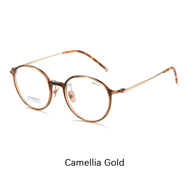 Women's Ultralight Retro Titanium Eyeglasses | Stylish Computer Goggles