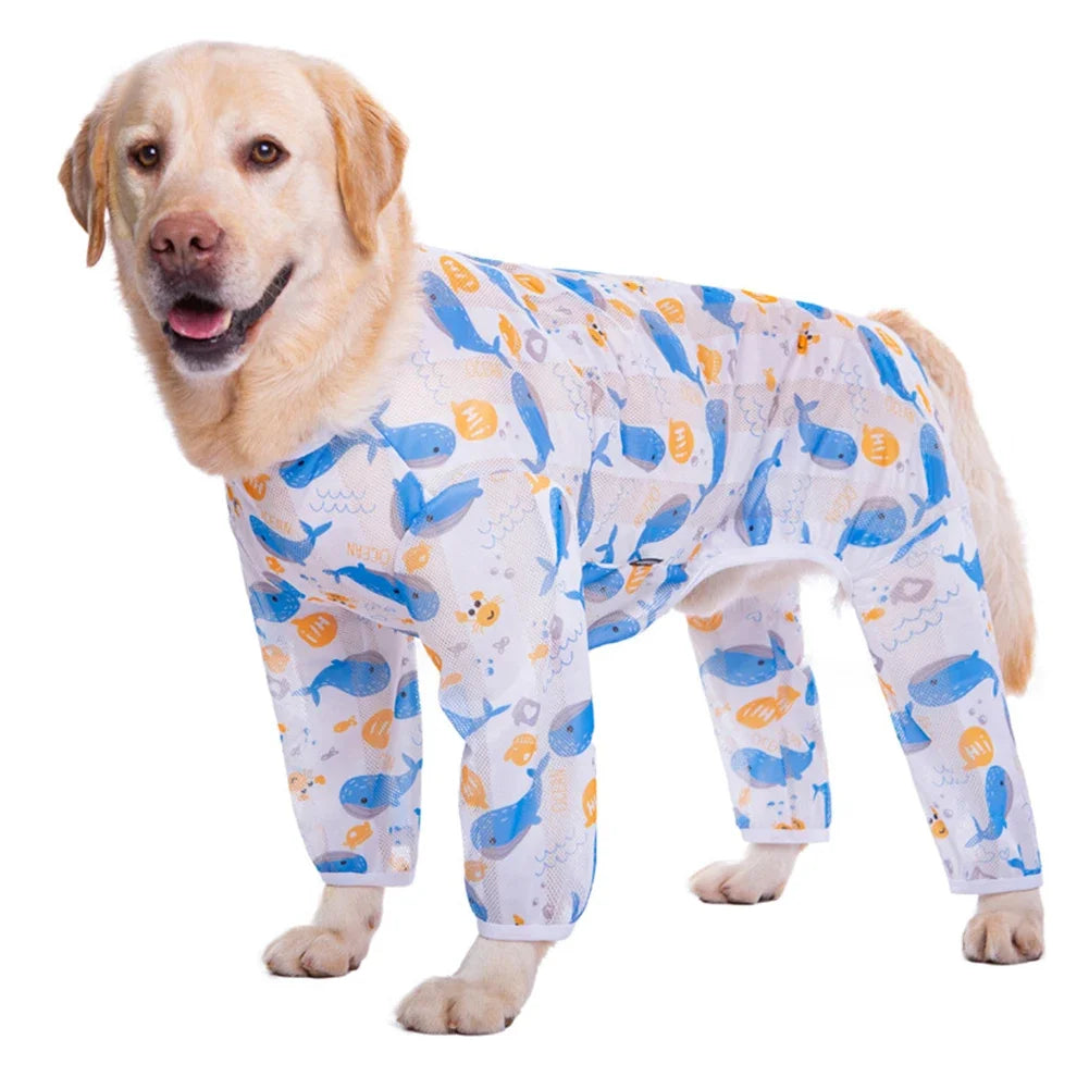 Pijamas Cómodas de Algodón para Perros | Monos Elegantes para Mascotas